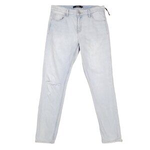 NWOT Hudson Lana Mid Rise Distressed Boyfriend Jeans Sz 27